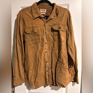Wrangler Men's Tan Shirt Jacket